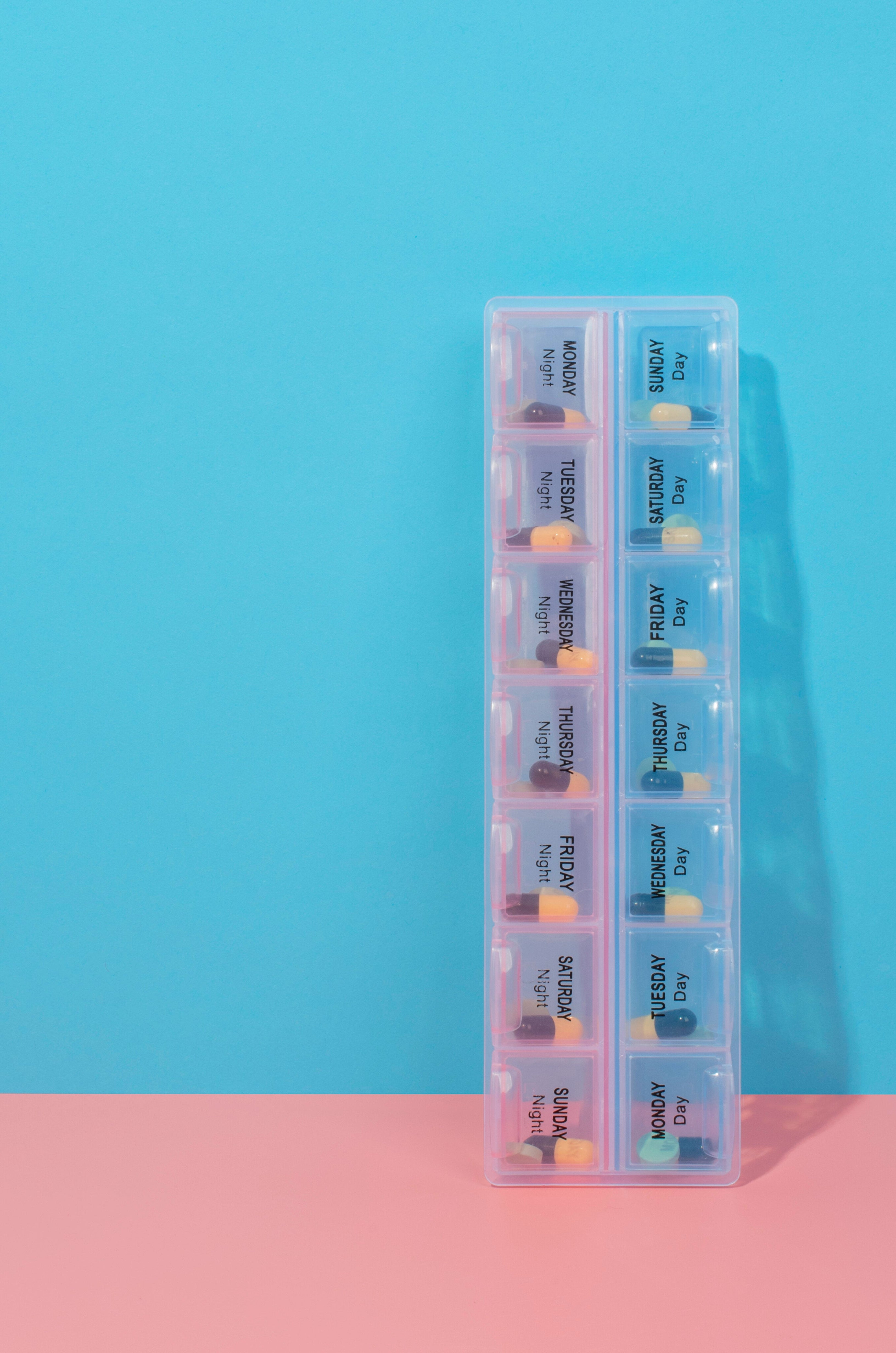 Weekly Pill Organizer – 7 Day AM/PM